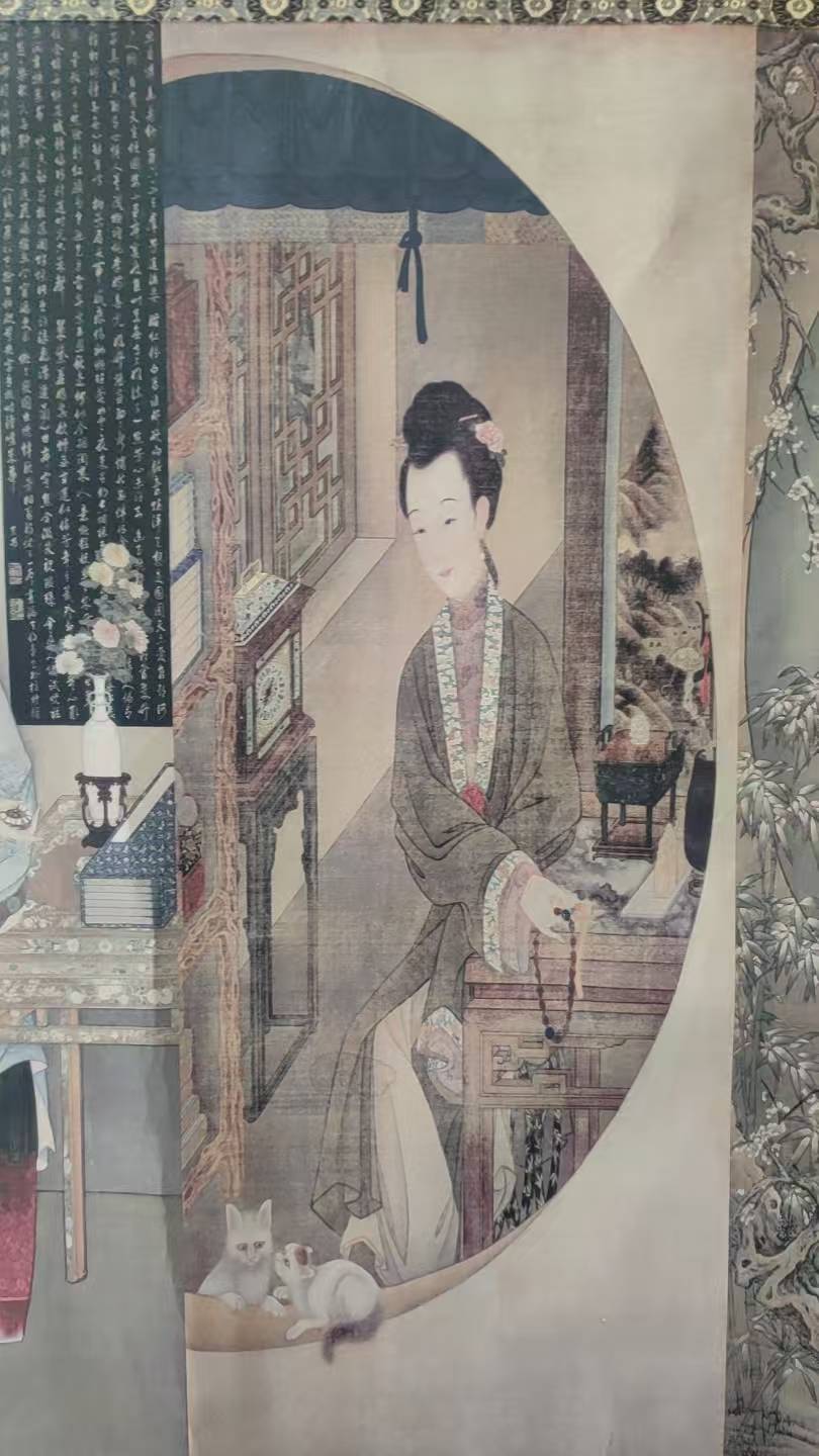 宁《十二金钗图卷千亿平台网站郎世(图2)